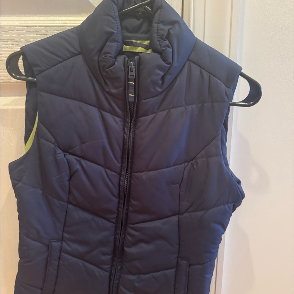 Aeropostale Dark Blue Puffer Vest